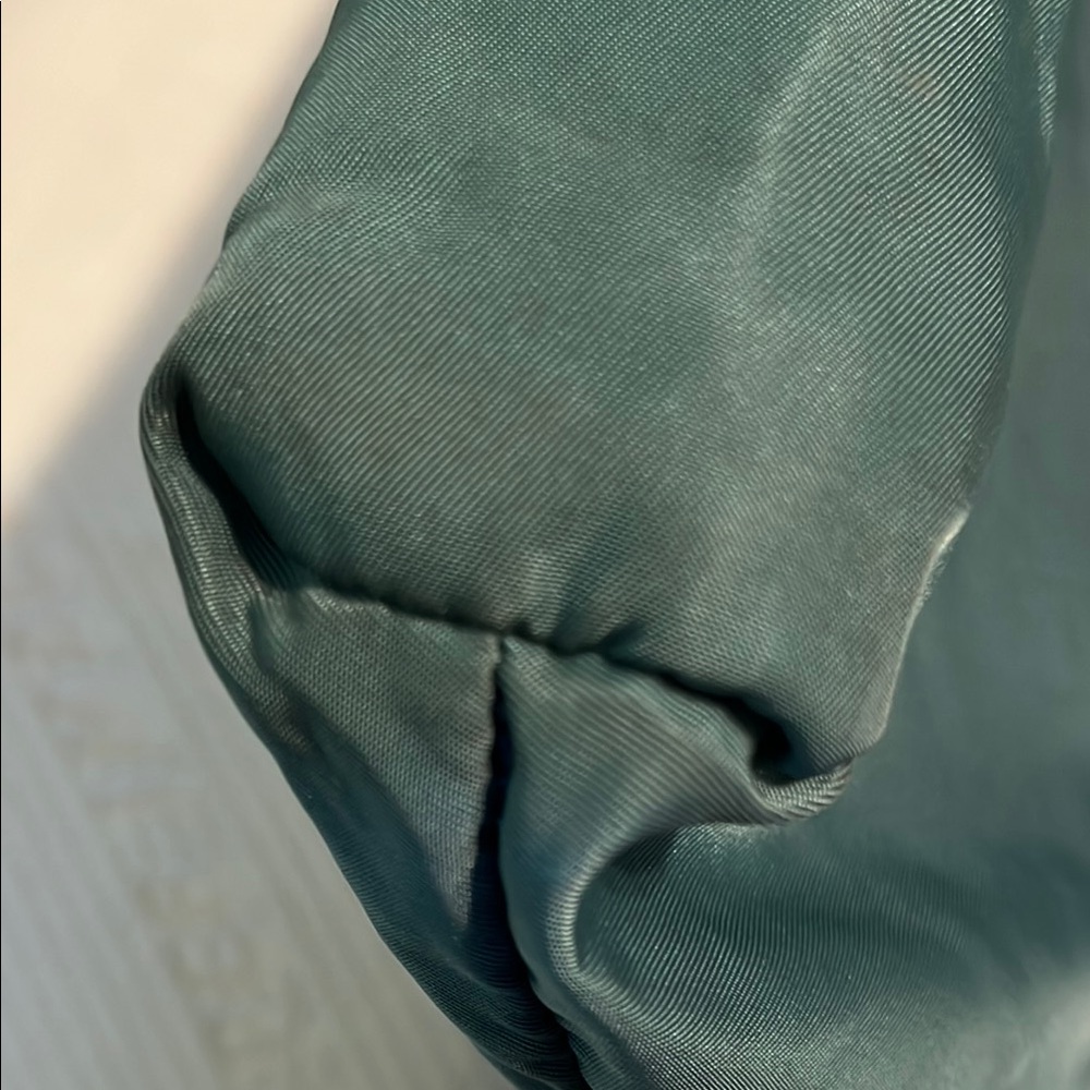 Flawed Prada Tessuto City Nylon Tote Bag Sophisticated Design Iridescent accents - Picture 12 of 17
